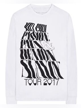 Kid Cudi x Virgil Abloh Mr. Rager II Tour Long Sleeve Shirt- Large